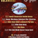 Yeni Yıl Çarşısı’nda Eğlence Dolu Bir Cumartesi!