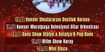 Yeni Yıl Çarşısı’nda Eğlence Dolu Bir Cumartesi!