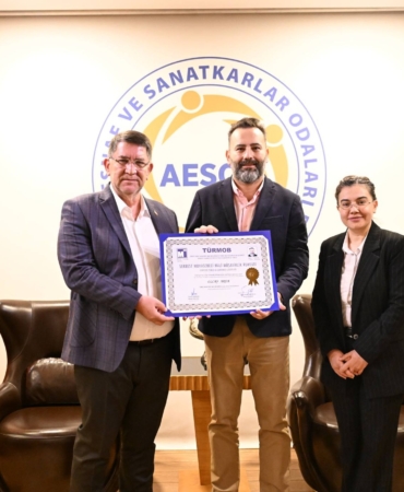 Olcay Arda’ya Mali Müşavirlik Ruhsatı Töreni