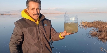 ‘Atıklar Eber Gölü’ndeki yaşamı yok etti’