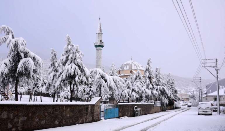 Afyonkarahisar’da kar etkisini gösterdi