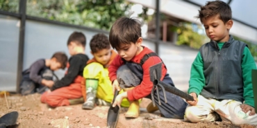 Miniklerden Sebze Ekimi Etkinliği Coşkusu!