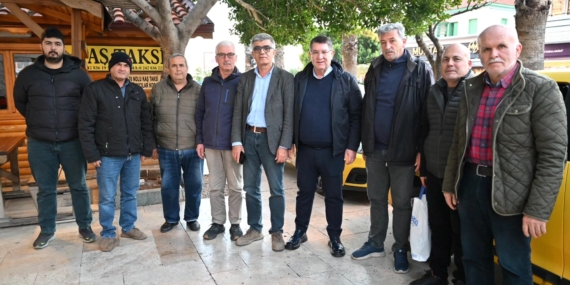 Kaş’ta Esnaf Ziyaretiyle Yeni Yıla Merhaba!