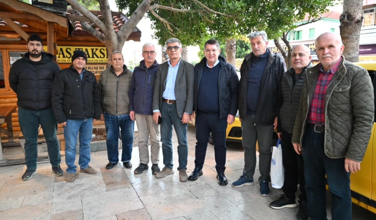 Kaş’ta Esnaf Ziyaretiyle Yeni Yıla Merhaba!