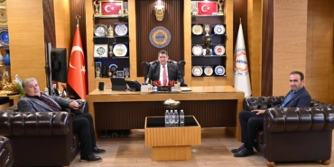 Başkan Ersan’a Güven Tazeleyen Ziyaret!