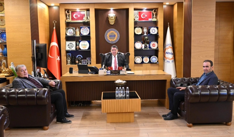 Başkan Ersan’a Güven Tazeleyen Ziyaret!