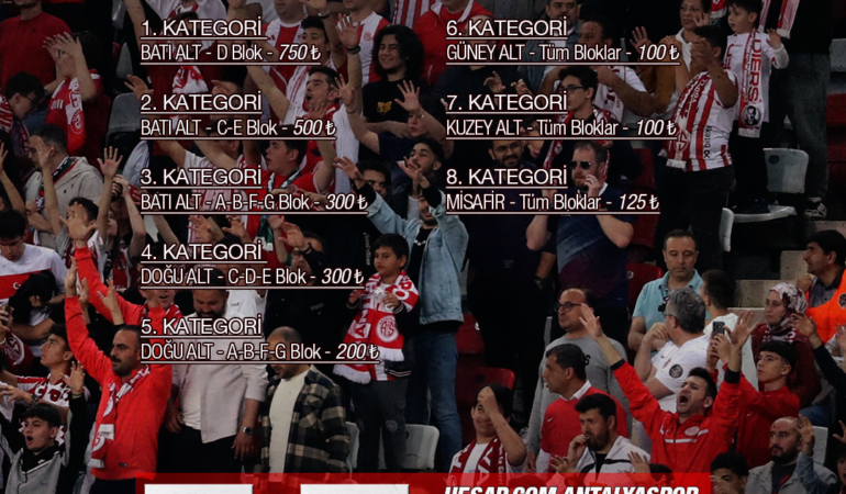 Antalyaspor’a Destek İçin Tribünleri Doldur!