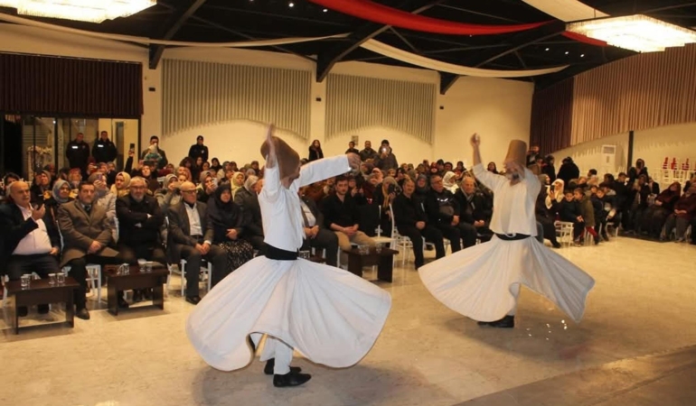 Semazen gösterisi yapıldı