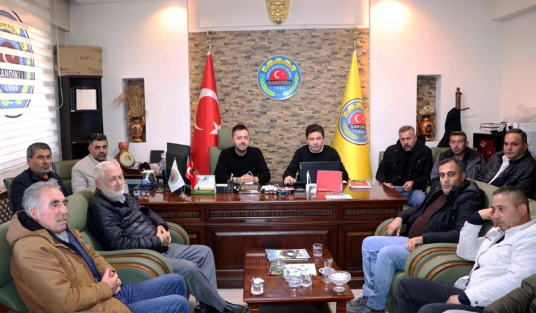 Ziraat Odası’nda şeker pancarı toplantısı