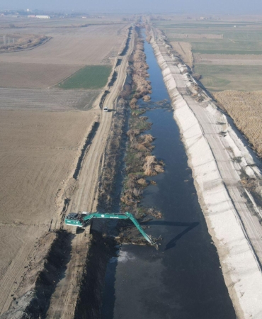 Akarçay’da ıslah çalışmaları sürüyor