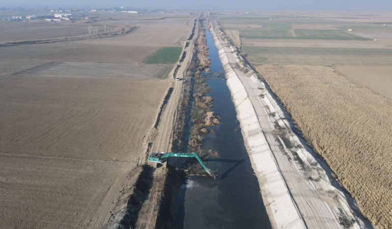 Akarçay’da ıslah çalışmaları sürüyor