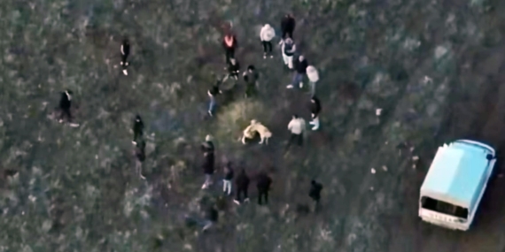 Jandarma köpek dövüşünü dronla tespit etti; 14 gözaltı