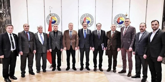 Çay heyetinden Hisarcıklıoğlu ziyareti