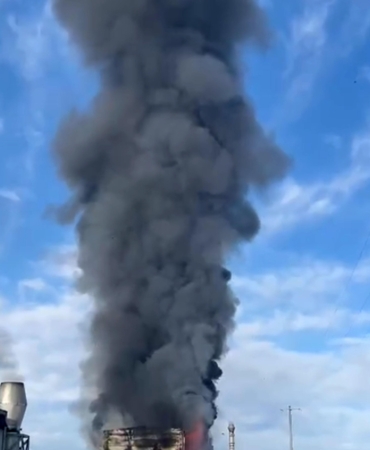 Afyonkarahisar’da enerji santralinde yangın