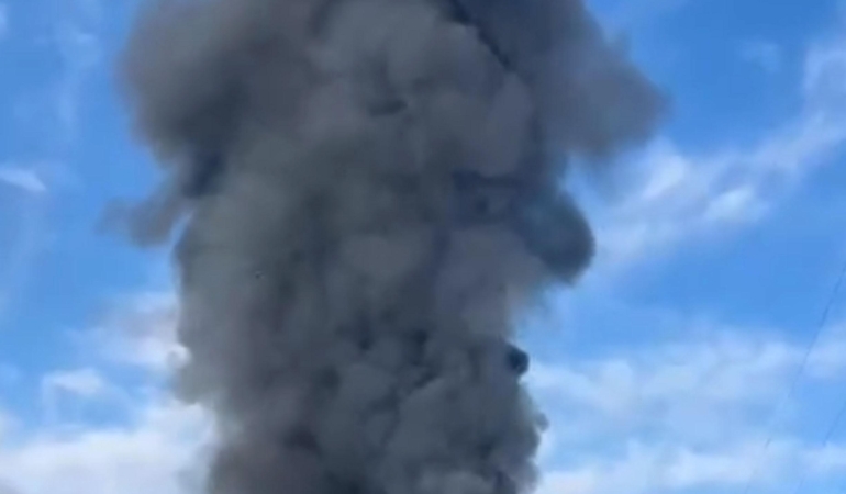 Afyonkarahisar’da enerji santralinde yangın