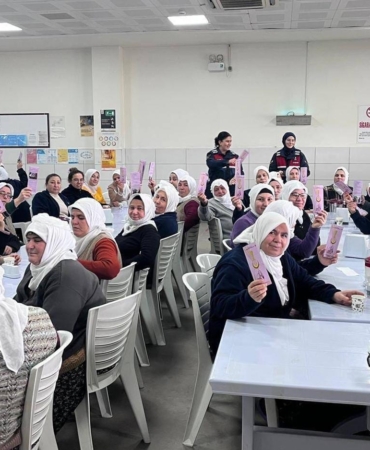 Jandarmadan ‘Kadına El Kalkamaz’ toplantısı