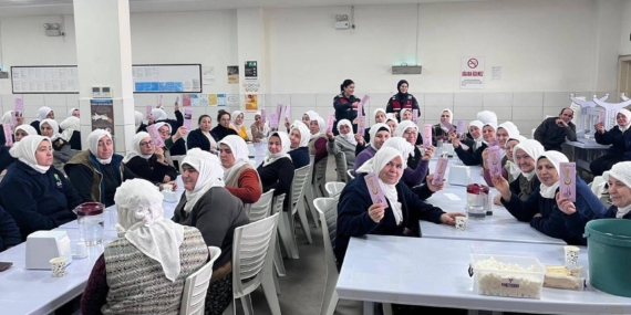 Jandarmadan ‘Kadına El Kalkamaz’ toplantısı