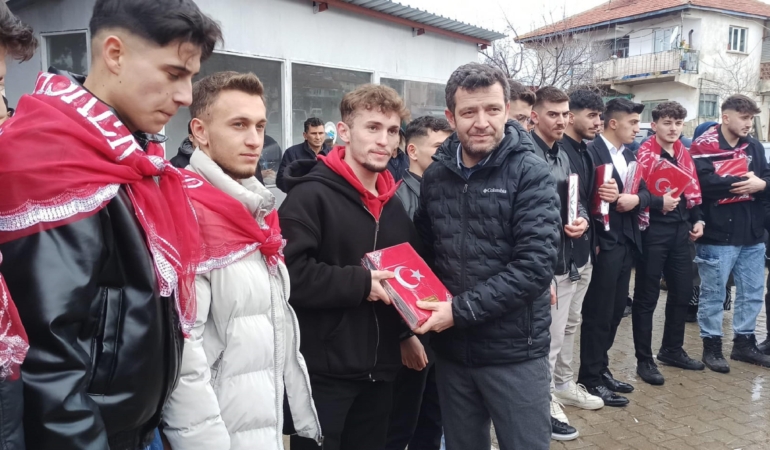 Asker adayları dualarla uğurlandı