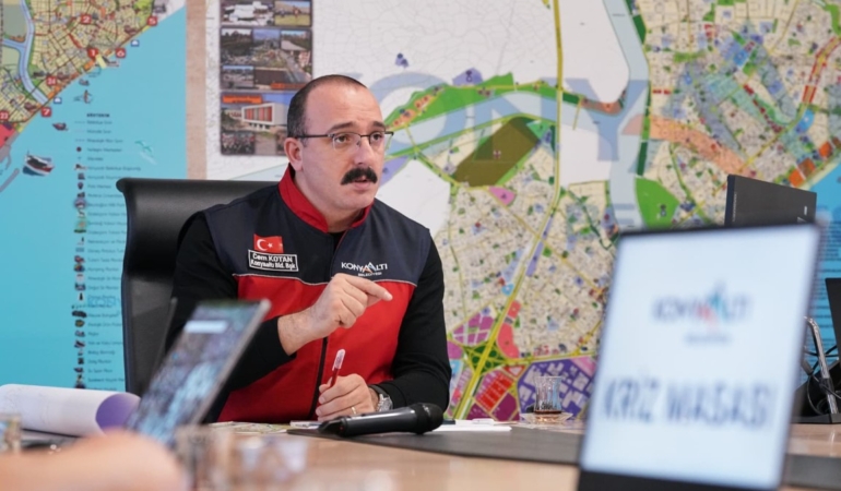 Antalya’da Sel Felaketi: Kriz Masası Toplandı