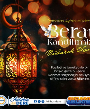Berat Kandili: Rahmet ve Huzur Geceyi Müjdele!