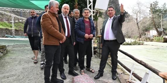 Alanya Esnafına Geçmiş Olsun Ziyareti Gerçekleşti