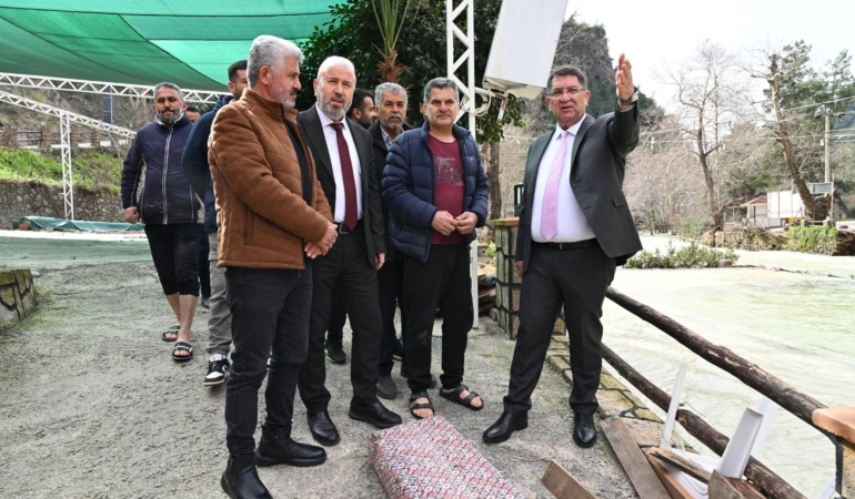 Alanya Esnafına Geçmiş Olsun Ziyareti Gerçekleşti