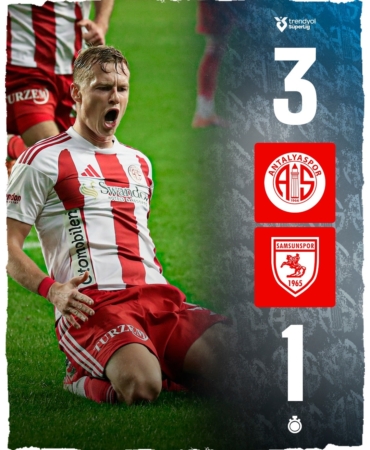 Antalyaspor, Samsunspor’u 3-1 ile geçti!