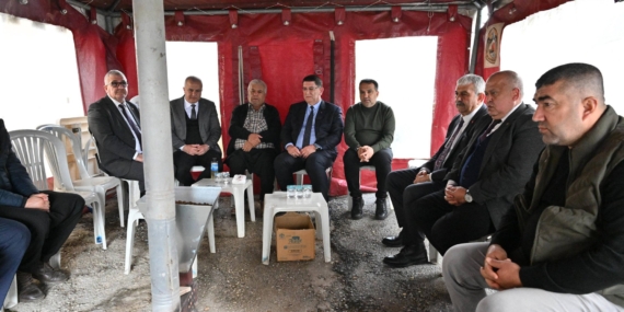 Alanya’da Taziye Ziyareti: Yusuf Boz’a Destek