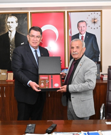 Gündoğmuş’ta Merhum Mustafa Gülen’e Taziye Ziyareti