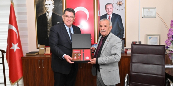 Gündoğmuş’ta Merhum Mustafa Gülen’e Taziye Ziyareti