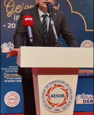 Antalya’da Geleneksel İftar Programı Coşkusu