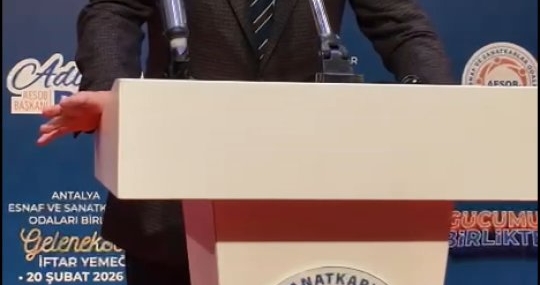 Antalya’da Geleneksel İftar Programı Coşkusu