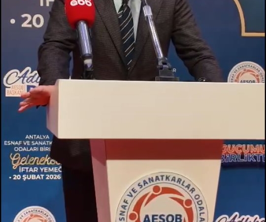 Antalya’da Geleneksel İftar Programı Coşkusu