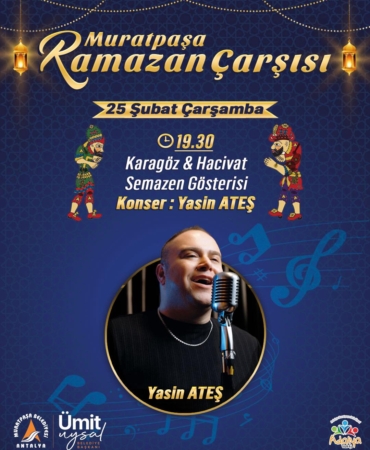 Ramazan Çarşısı’nda Eğlence Dolu Akşam!