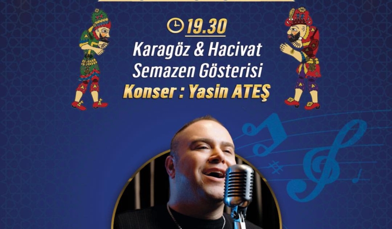 Ramazan Çarşısı’nda Eğlence Dolu Akşam!