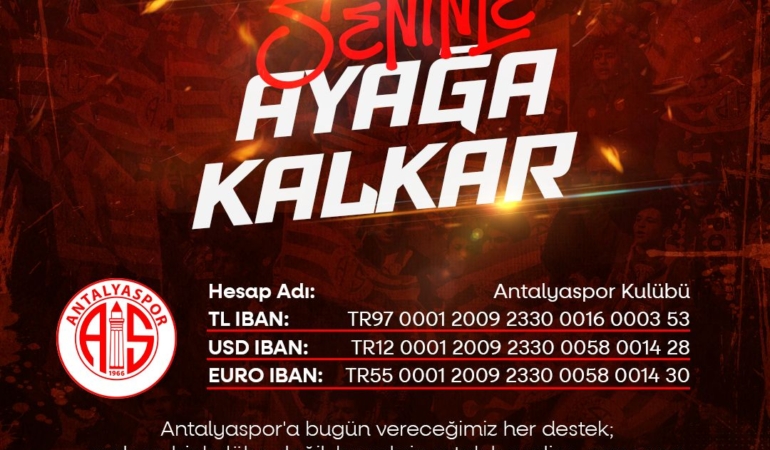 Birlikte Güçlüyüz: Antalyaspor’a Destek Zamanı!