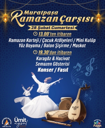 Ramazan Coşkusu Muratpaşa’da Birlikte Yaşanıyor!