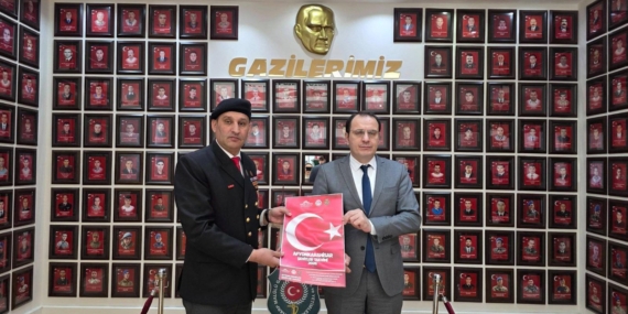 Kaymakamlardan şehit aileleri ve gazilere ziyaret