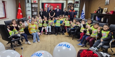 Öğrenciler AFAD’ı ziyaret etti