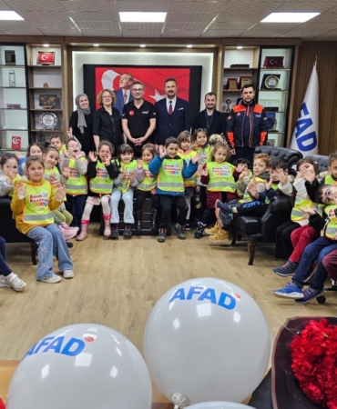Öğrenciler AFAD’ı ziyaret etti