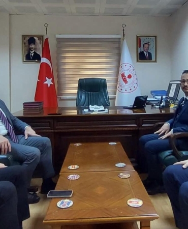 Kaymakam Türker’e ziyaret