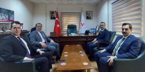 Kaymakam Türker’e ziyaret