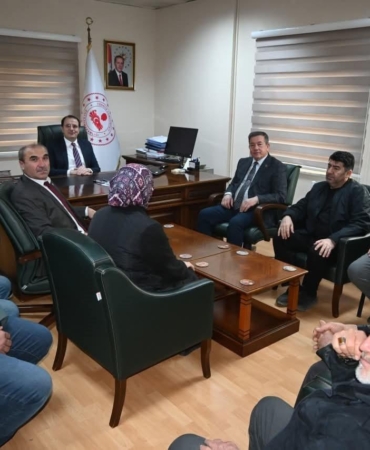 AK Parti yönetiminden kaymakama ziyaret