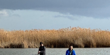 Eber Gölü’nde su seviyesi yükseldi