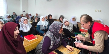 Kadın çiftçilere eğitim verildi