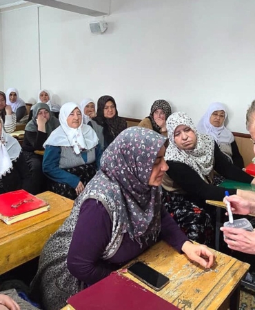 Kadın çiftçilere eğitim verildi