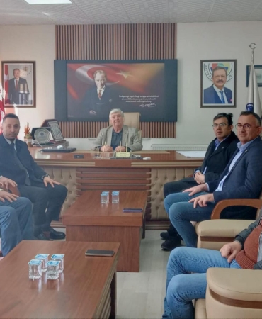 Vergi Dairesi Müdürü Küre, Dündar’ı ziyaret etti