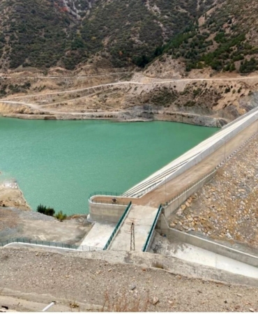 Çay Barajı’nda su seviyesi yükseldi