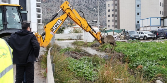 Başkan Kotan, Yağış Sonrası Hasar Tespitine Çıktı