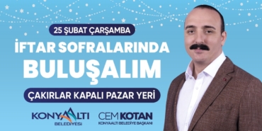 Konyaaltı’nda Ramazan İftarı Başlıyor!